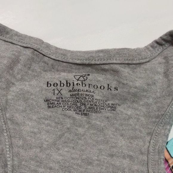 3 for $18 Bobbie Brooks Unicorn Sleepwear Sz 1x - Picture 4 of 5